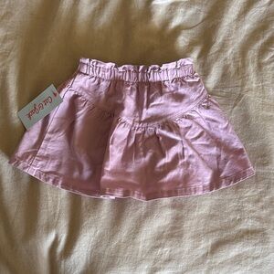 Cat & Jack Light Purple Toddler Skirt with built in shorts